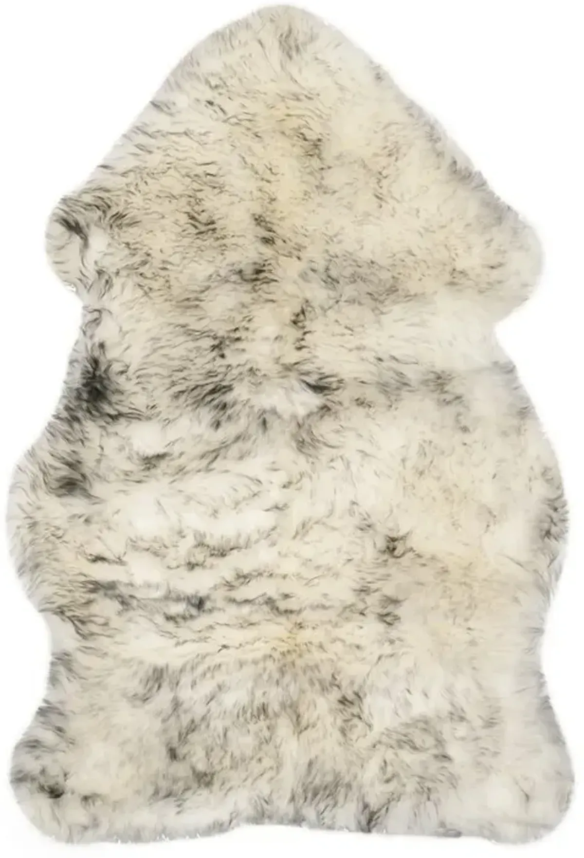 SHEEP SKIN 121 Grey  2' X 3' Accent Rug