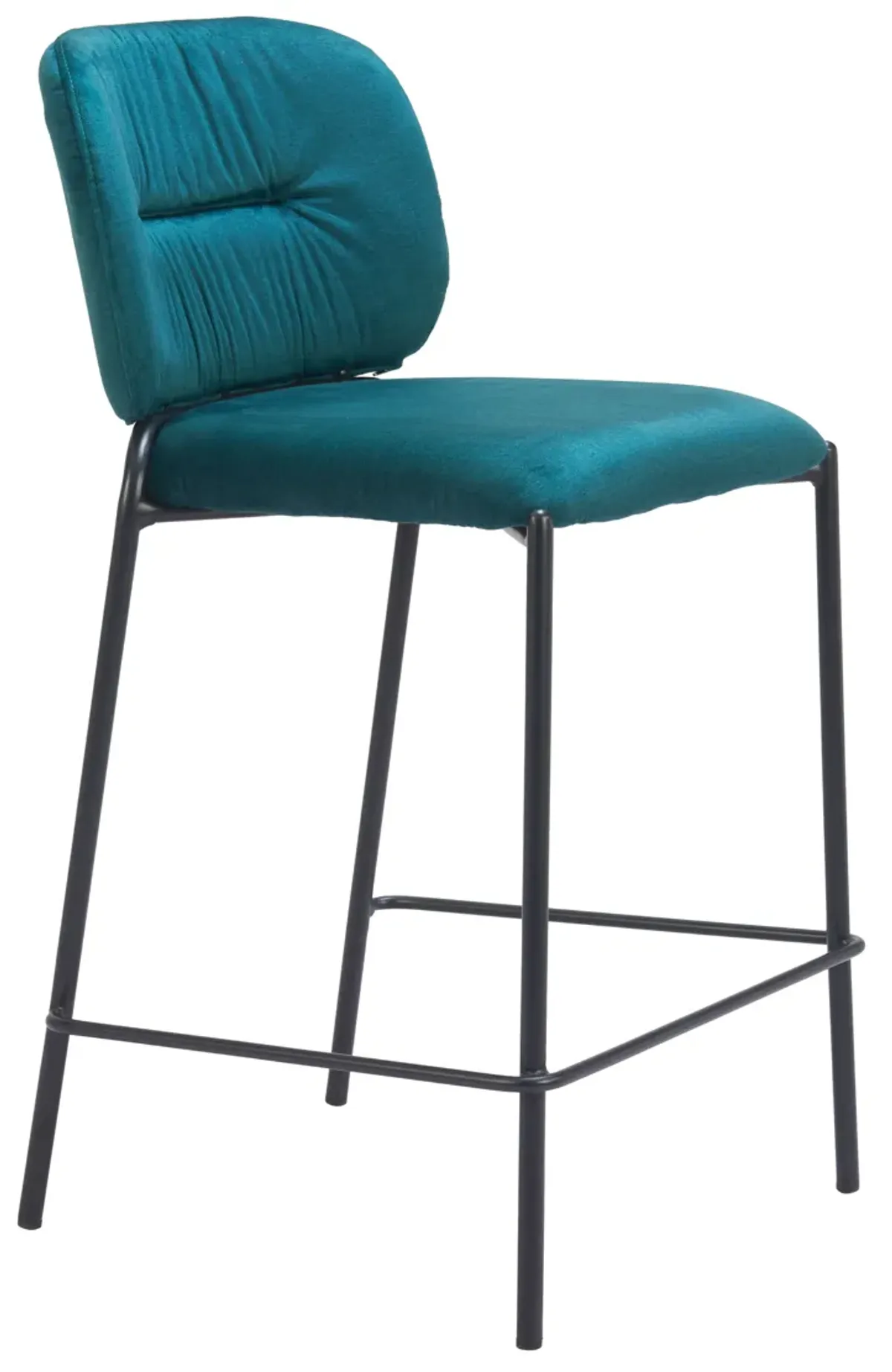 Plat Counter Stool (Set of 2) Green