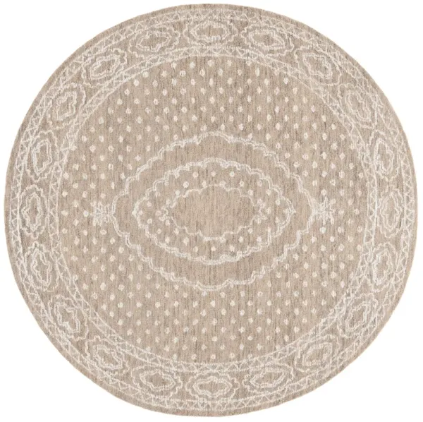 EBONY Hand Tufted 6' x 6' Round area rug