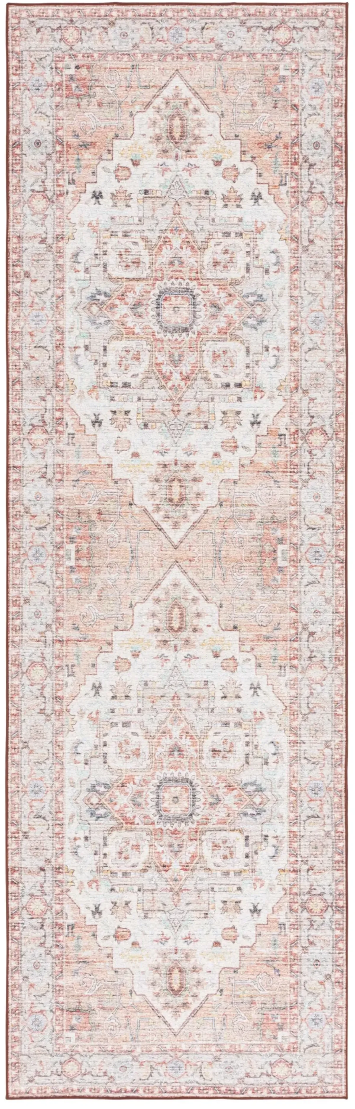 ARIZONA 913 LIGHT RUST  2'-6' x 8' Runner Rug