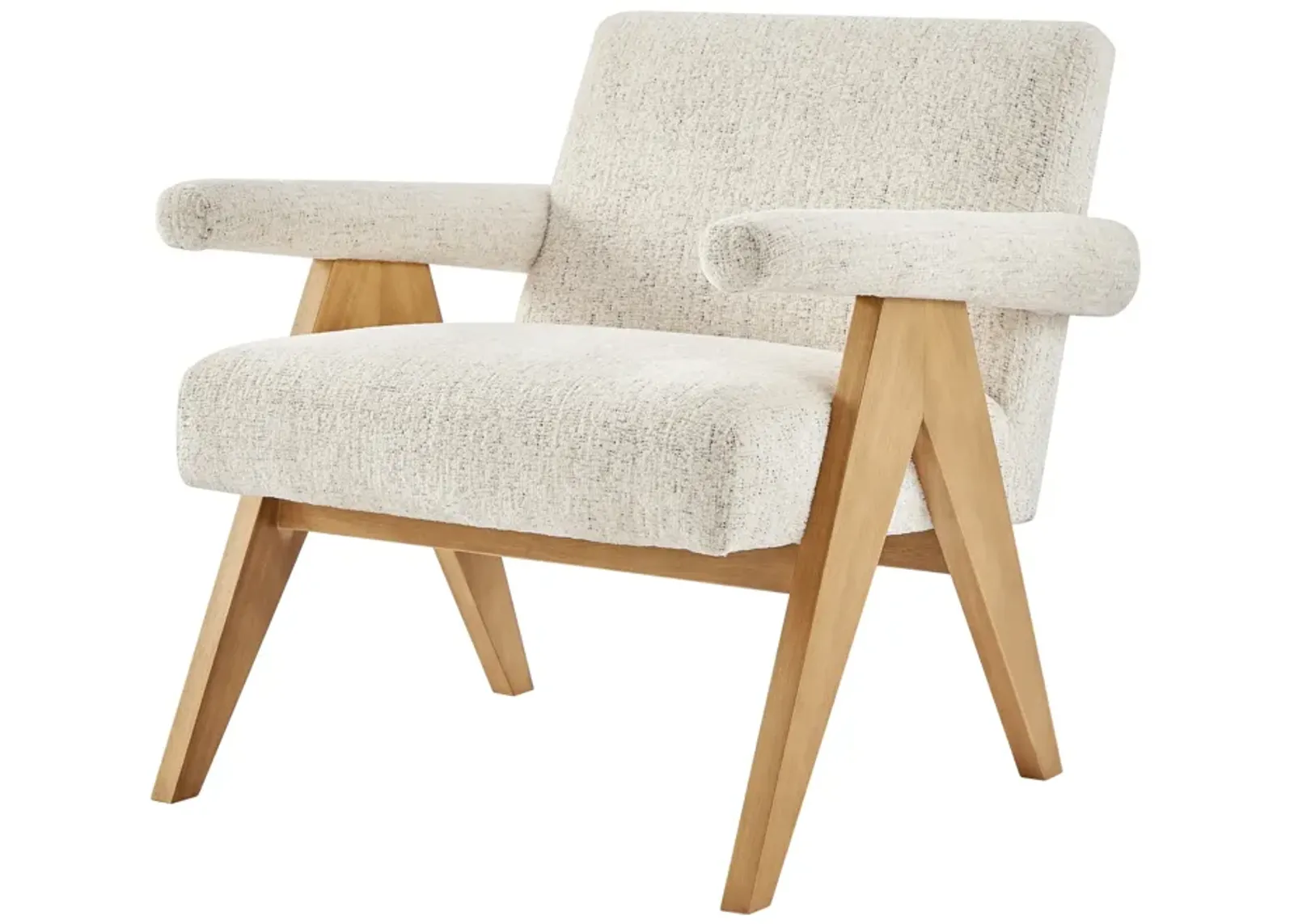 Nixon Fabric Accent Arm Chair, Concord Cream