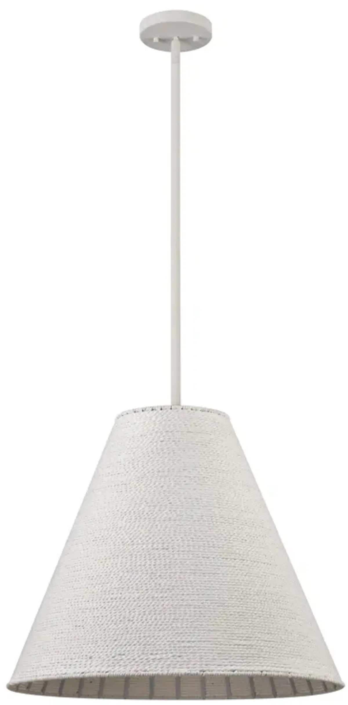 Sophie 22'' Wide 3-Light Pendant - White Coral