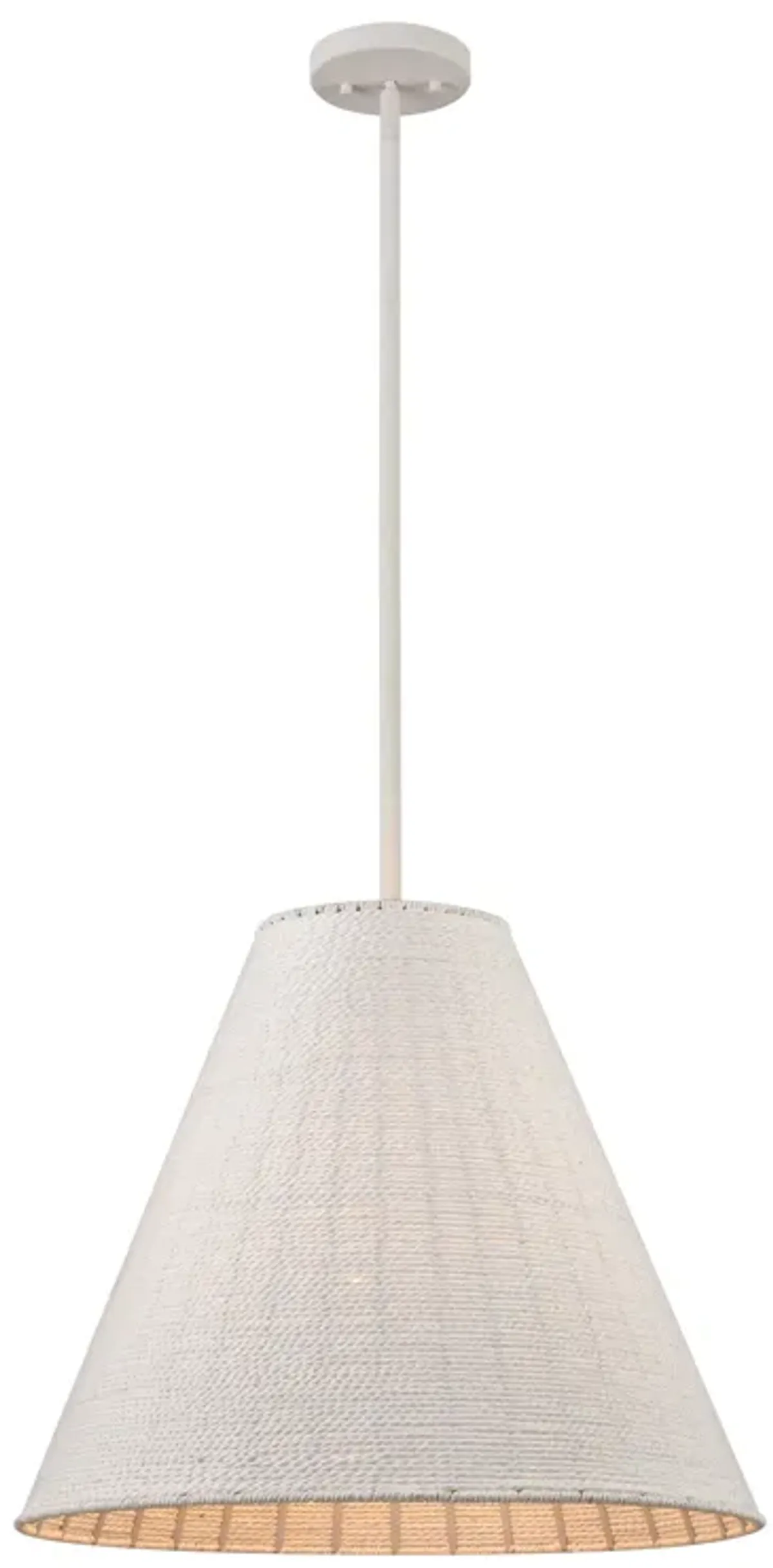 Sophie 22'' Wide 3-Light Pendant - White Coral