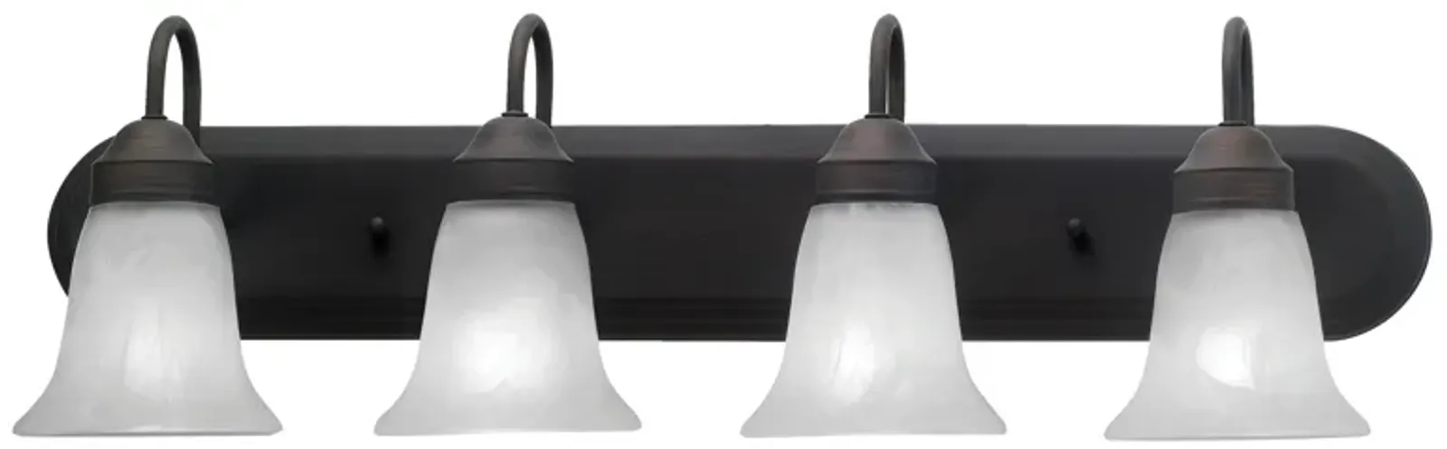 Homestead 30" Wide 4-Light Vanity Light - Painted Bronze