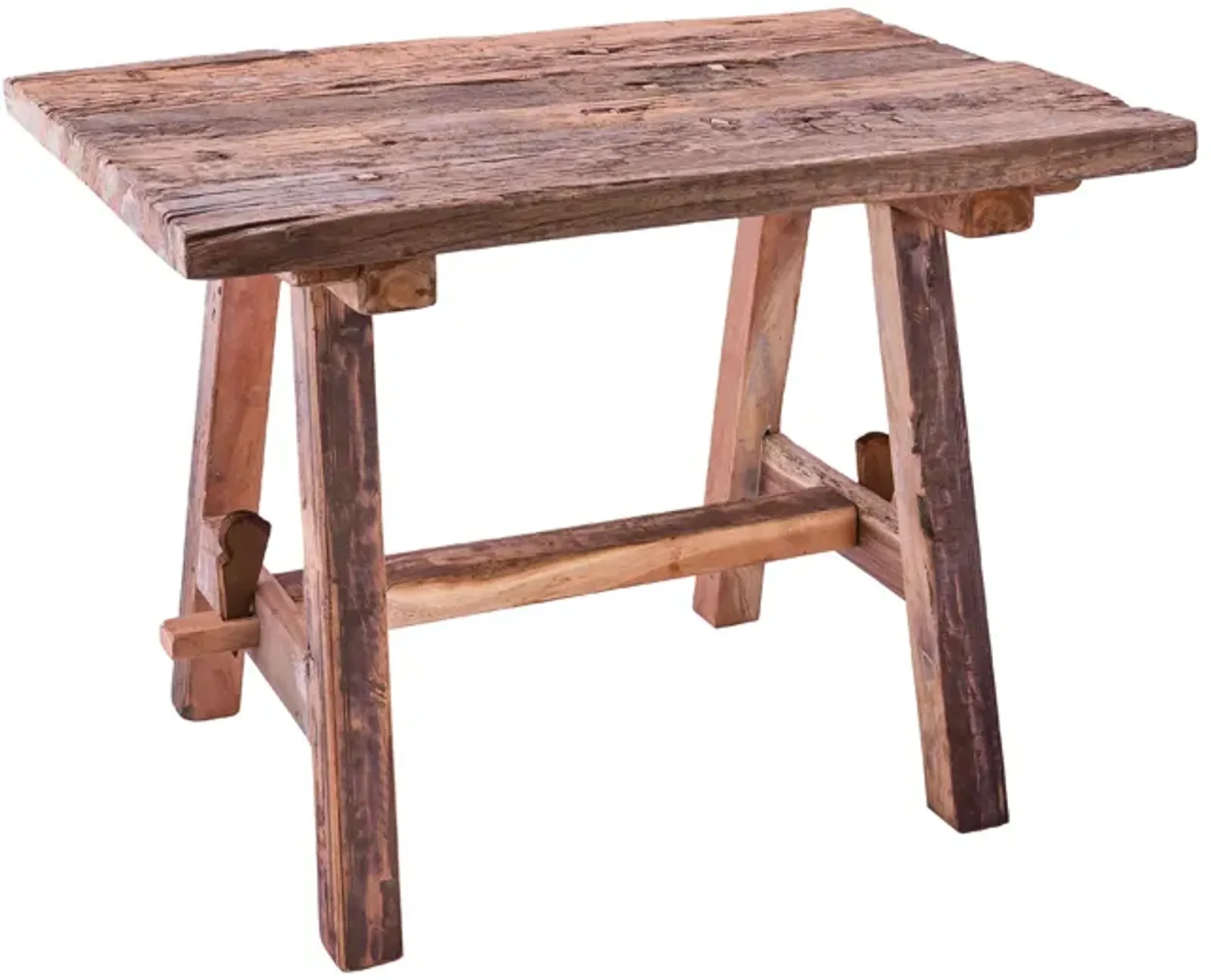 Rustic Table with Bench