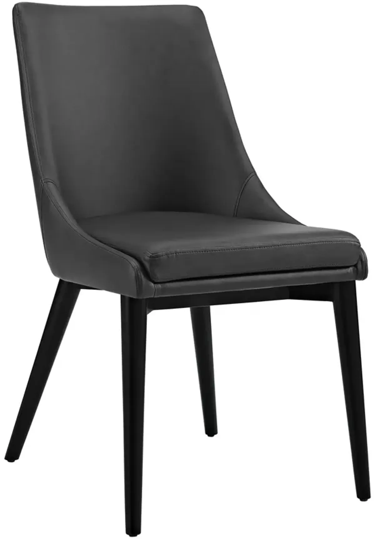 Viscount Dining Side Chair Vinyl Set of 2