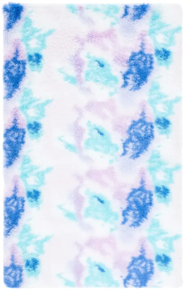 RAINBOW SHAG 100 RAINBOW  8' x 10' Large Rectangle Rug