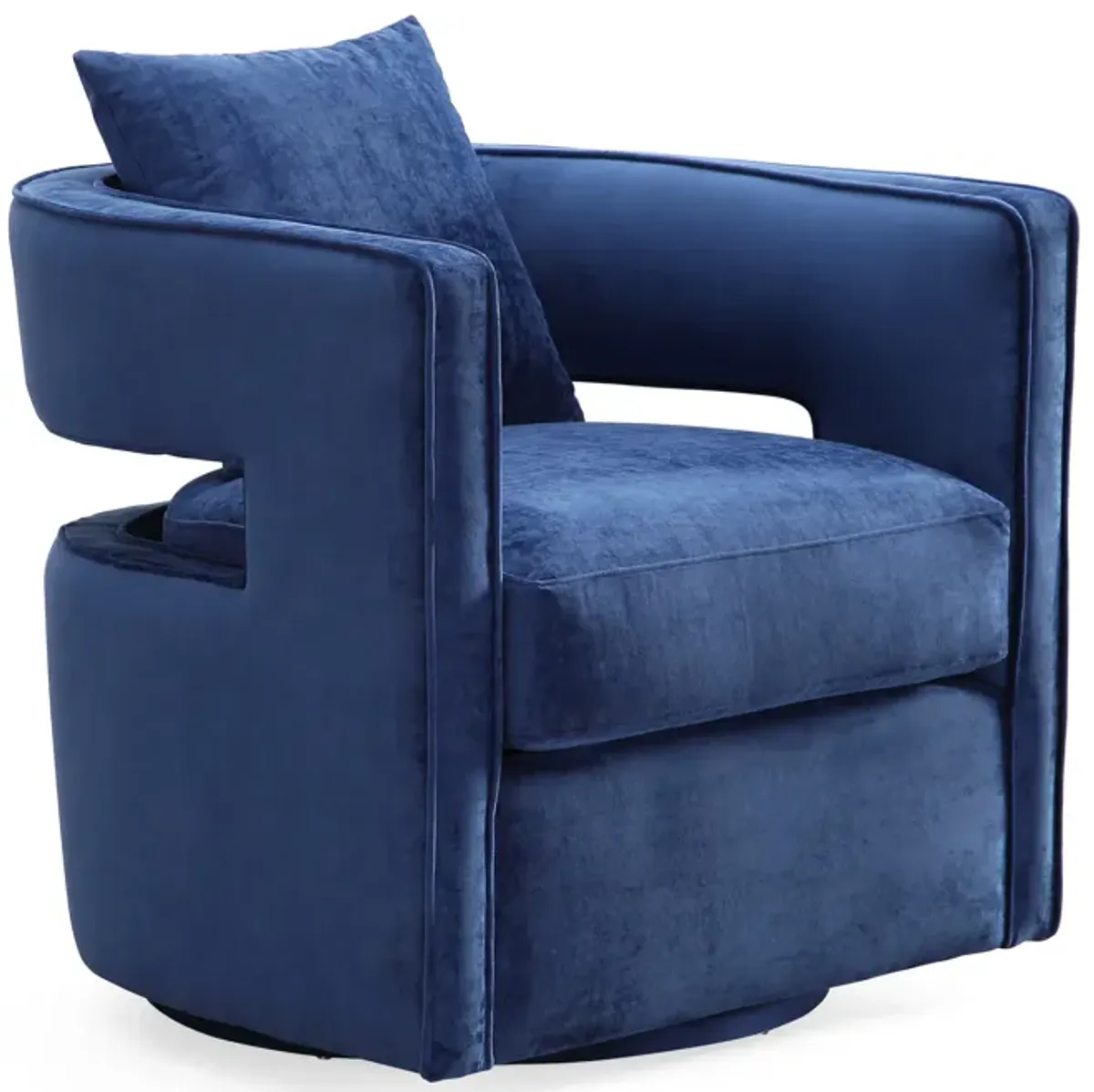 Kennedy Navy Swivel Chair