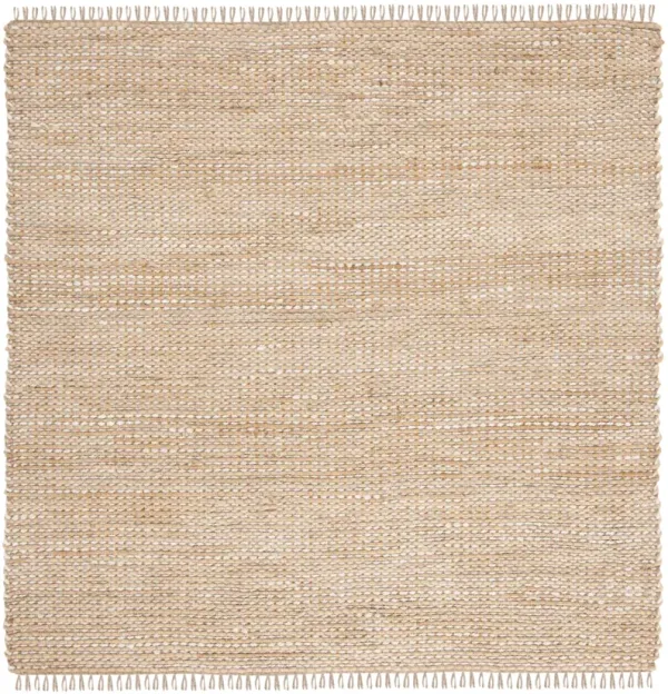 NATURAL FIBER 816 NATURAL  6' x 6' Square Square Rug