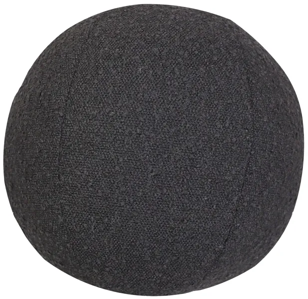 Boba Black Boucle 9" Pillow