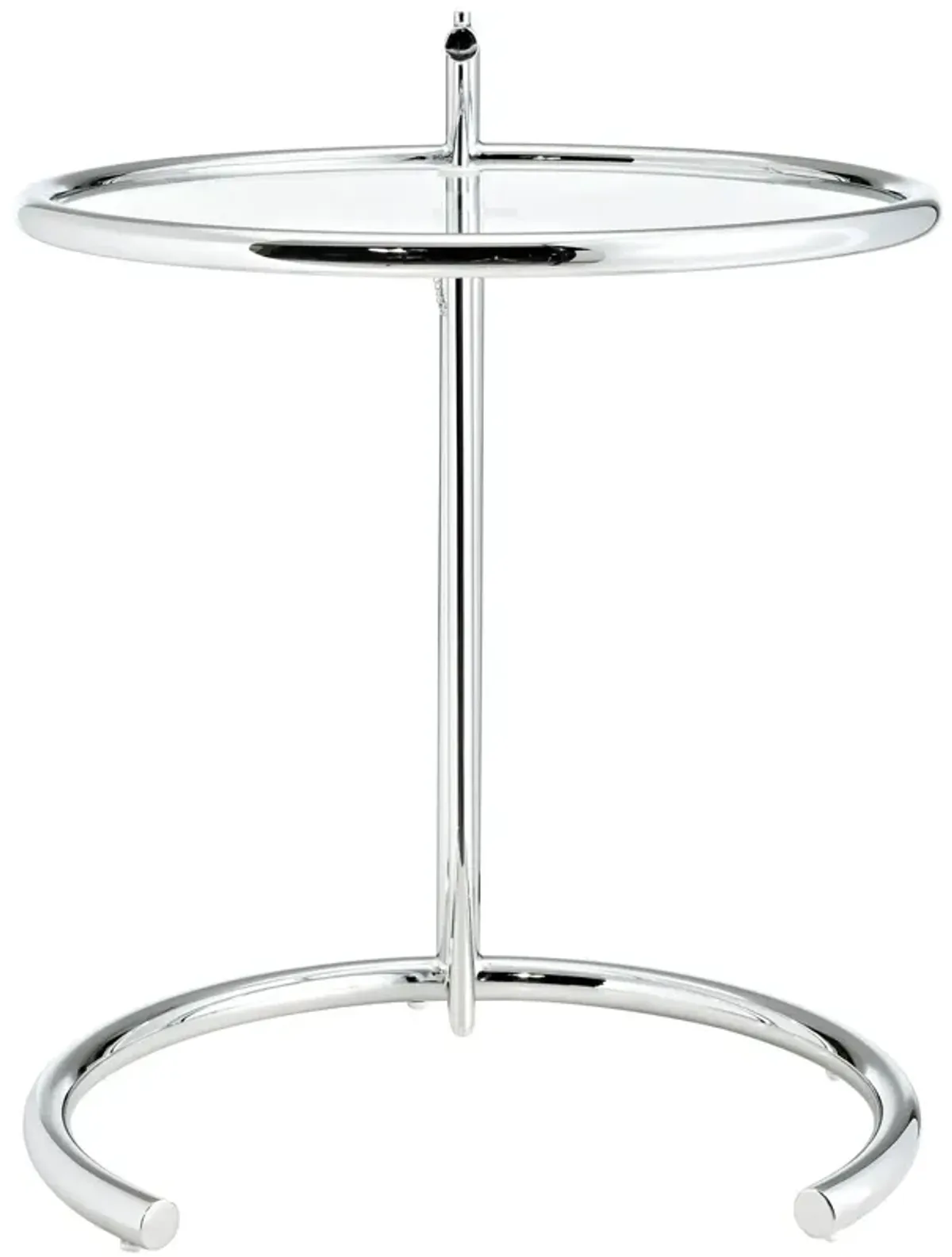 Eileen Gray Chrome Stainless Steel End Table