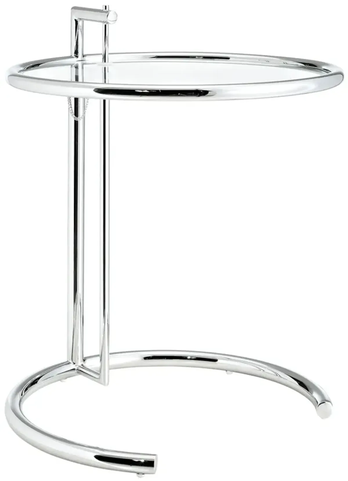 Eileen Gray Chrome Stainless Steel End Table