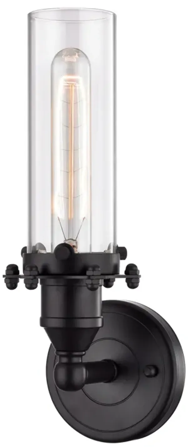 Fulton 12" High 1-Light Sconce - Oil Rubbed Bronze