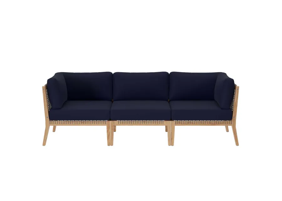 Clearwater Teak Outdoor Sofa