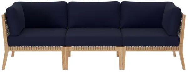Clearwater Teak Outdoor Sofa