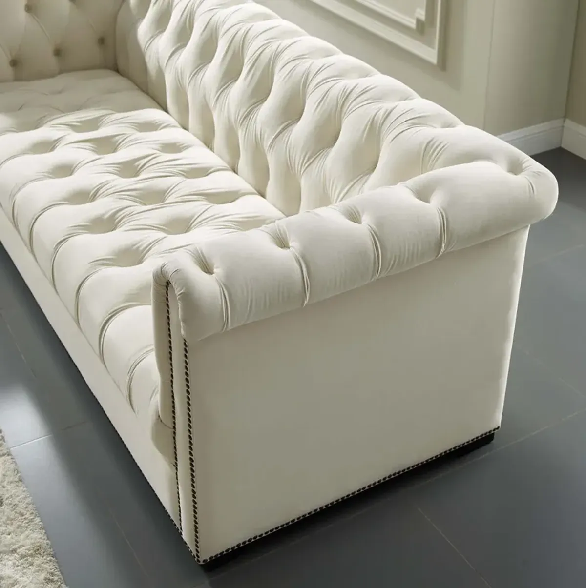 Heritage Performance Velvet Sofa