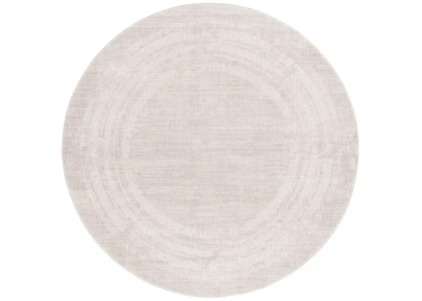 CONTINENTAL 114 Beige  6'-7' X 6'-7' Round Round Rug