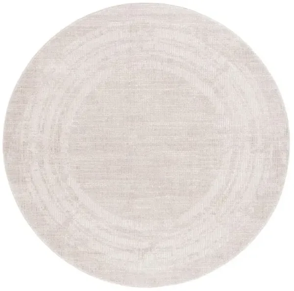 CONTINENTAL 114 Beige  6'-7' X 6'-7' Round Round Rug