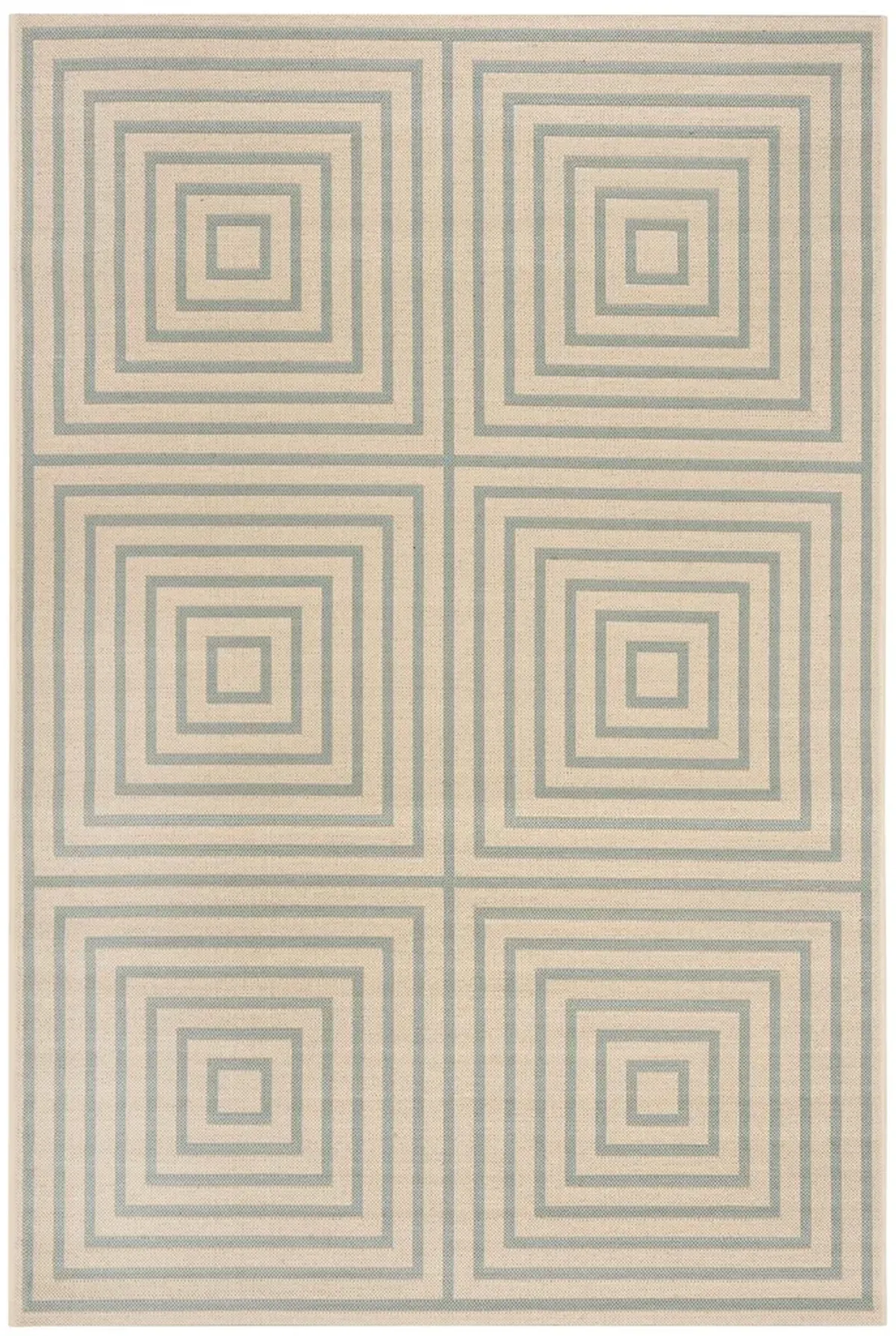 BEACH HOUSE 123 Blue 2'-2' X 4' Accent Rug