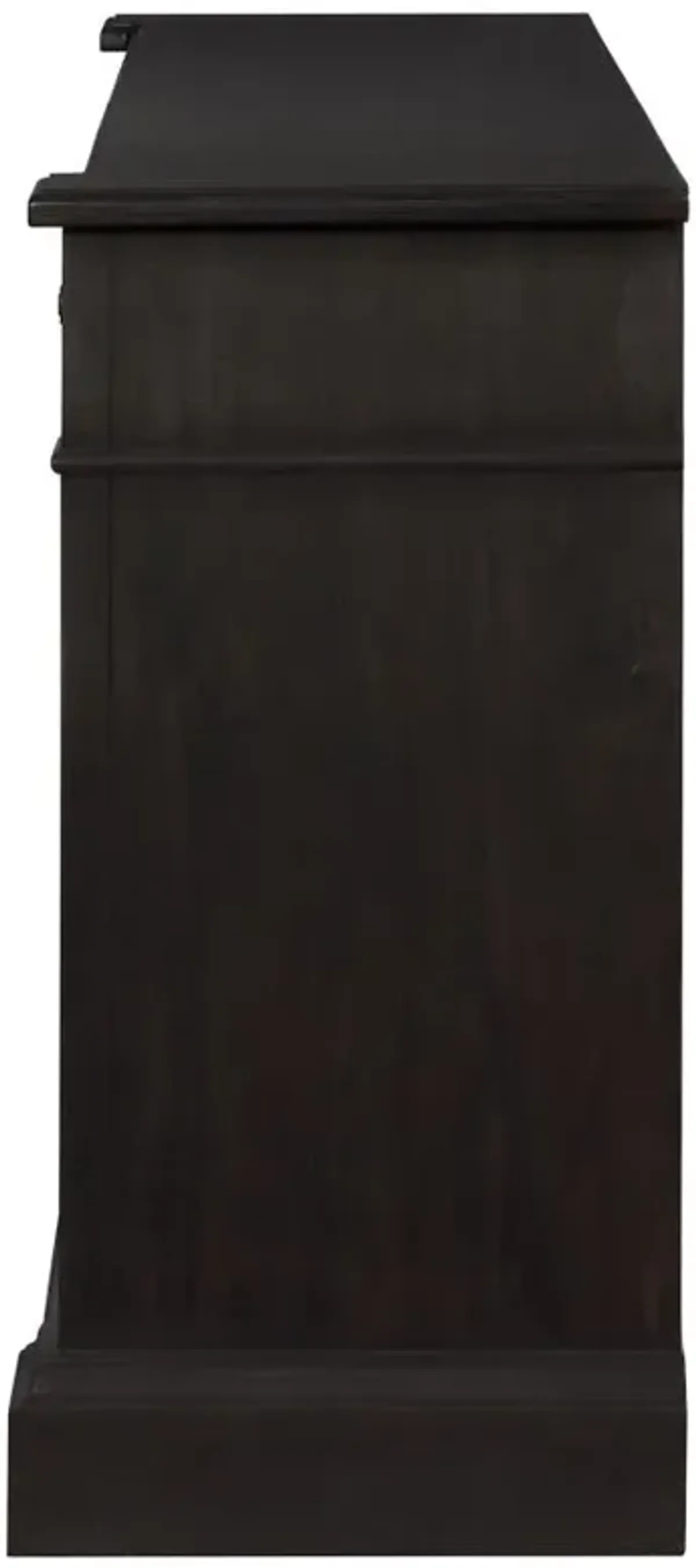 Phelps 2-door Rectangular Server Antique Noir