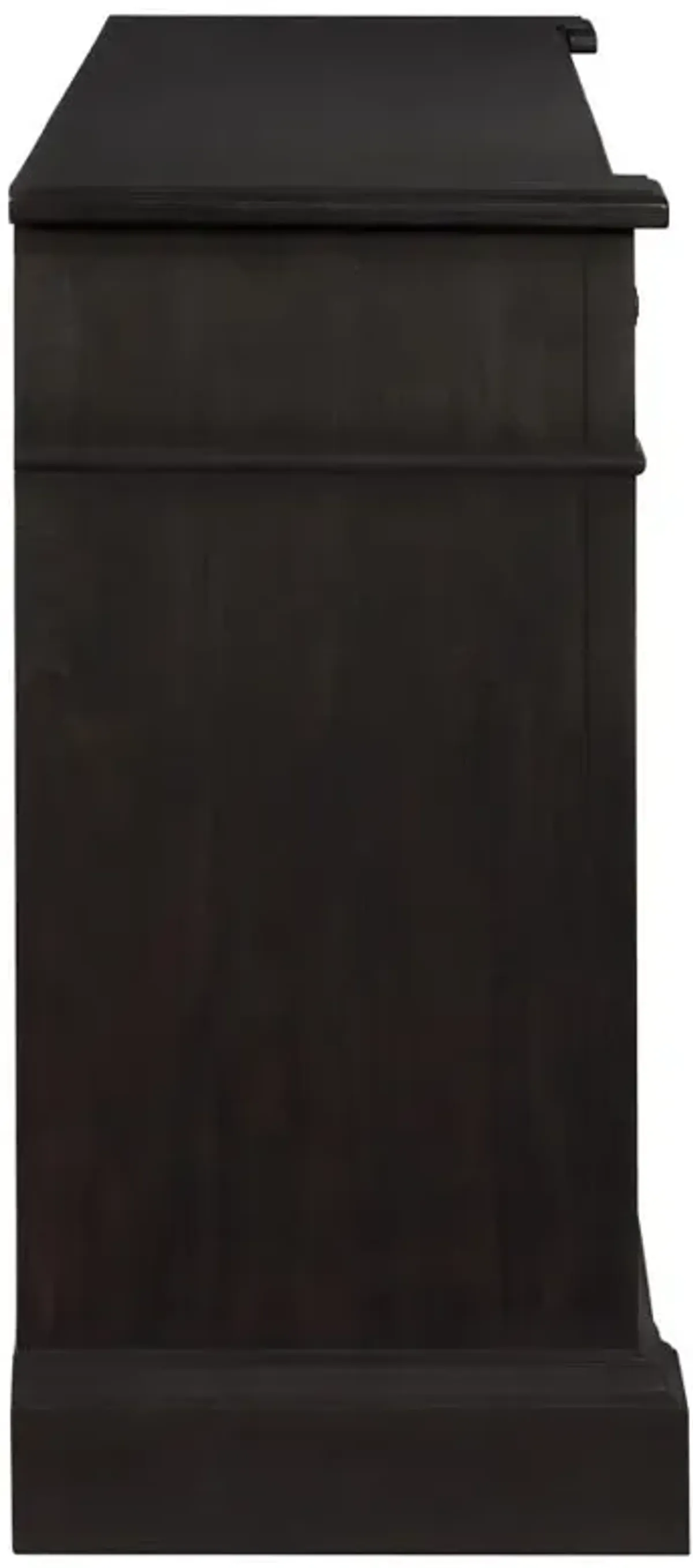 Phelps 2-door Rectangular Server Antique Noir