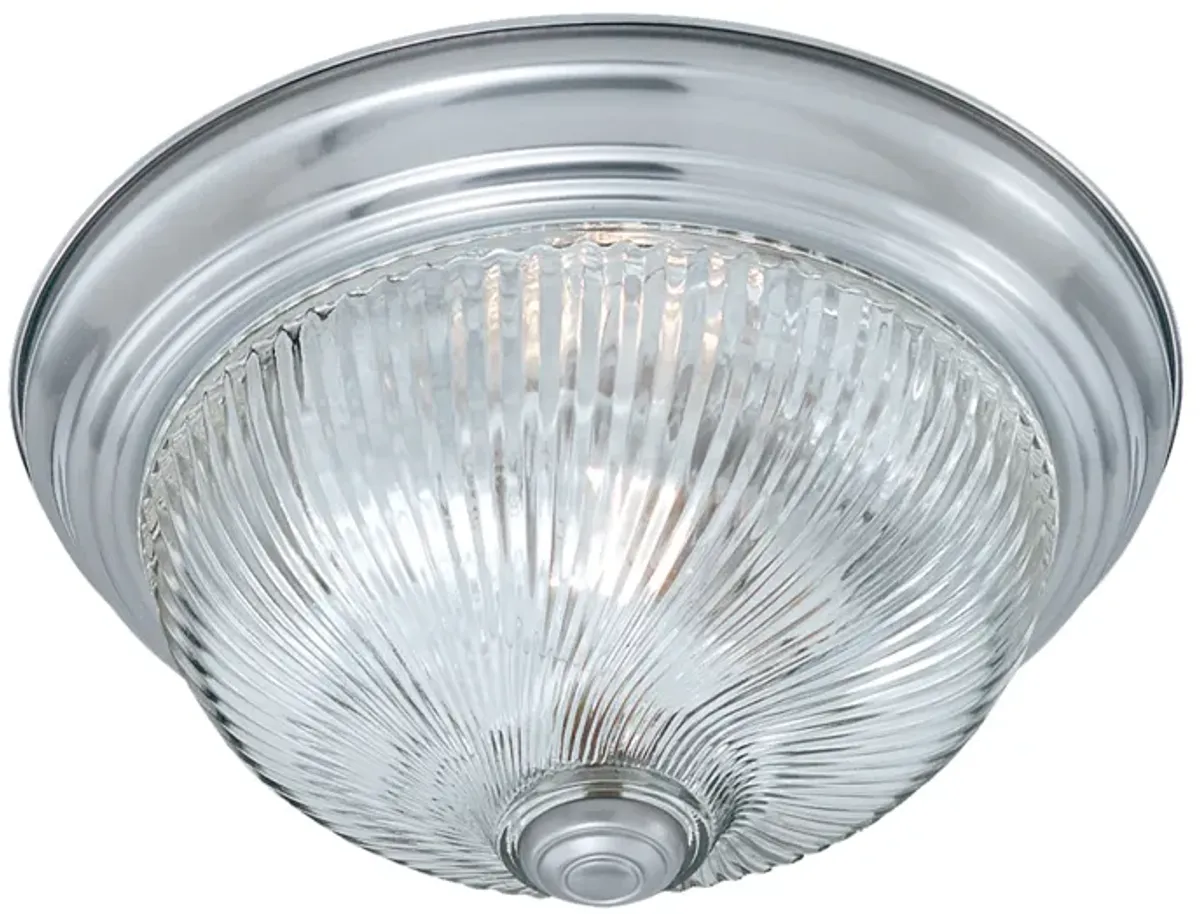 Ceiling Essentials 14" Wide 2-Light Flush Mount - Brushed Nickel