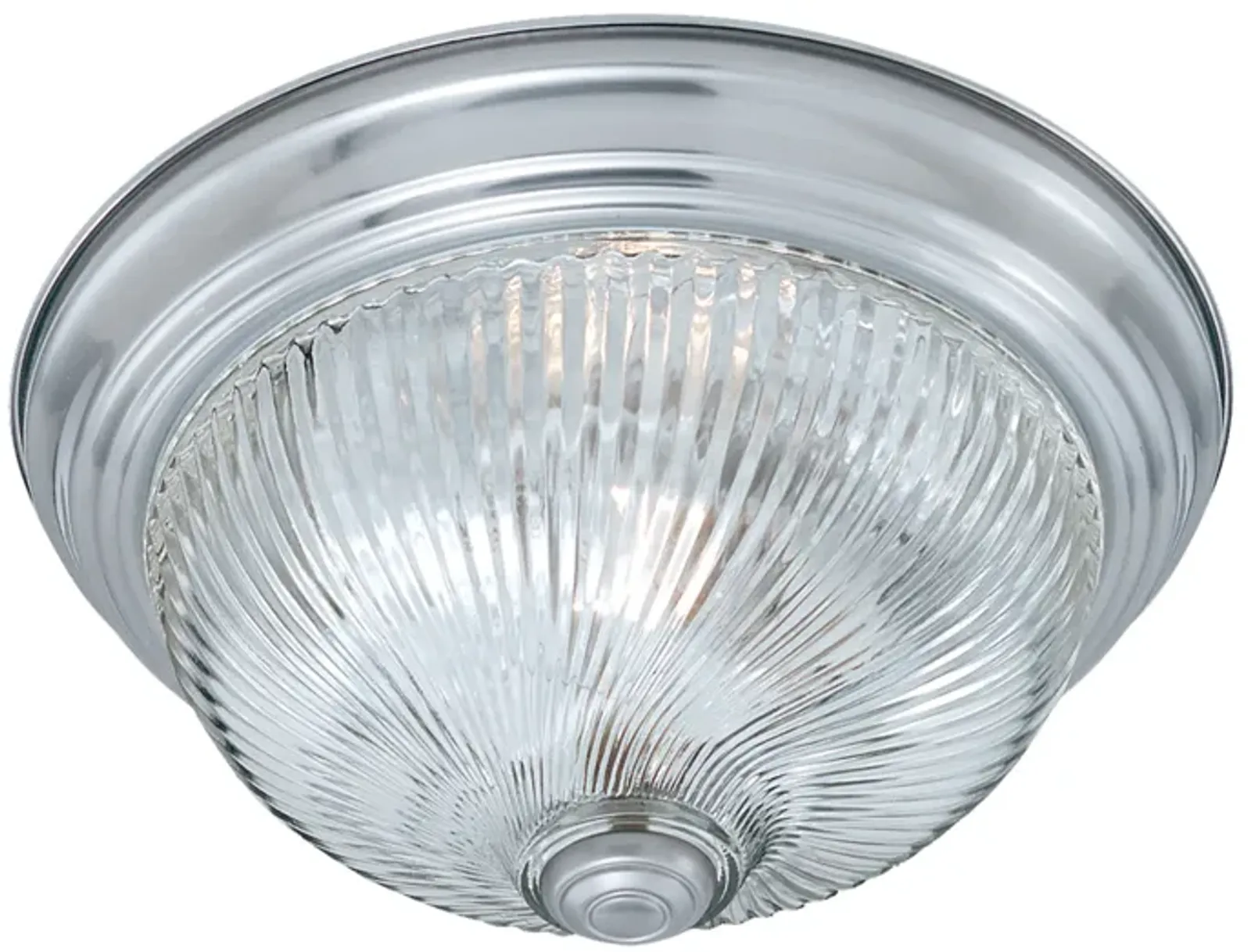 Ceiling Essentials 14" Wide 2-Light Flush Mount - Brushed Nickel