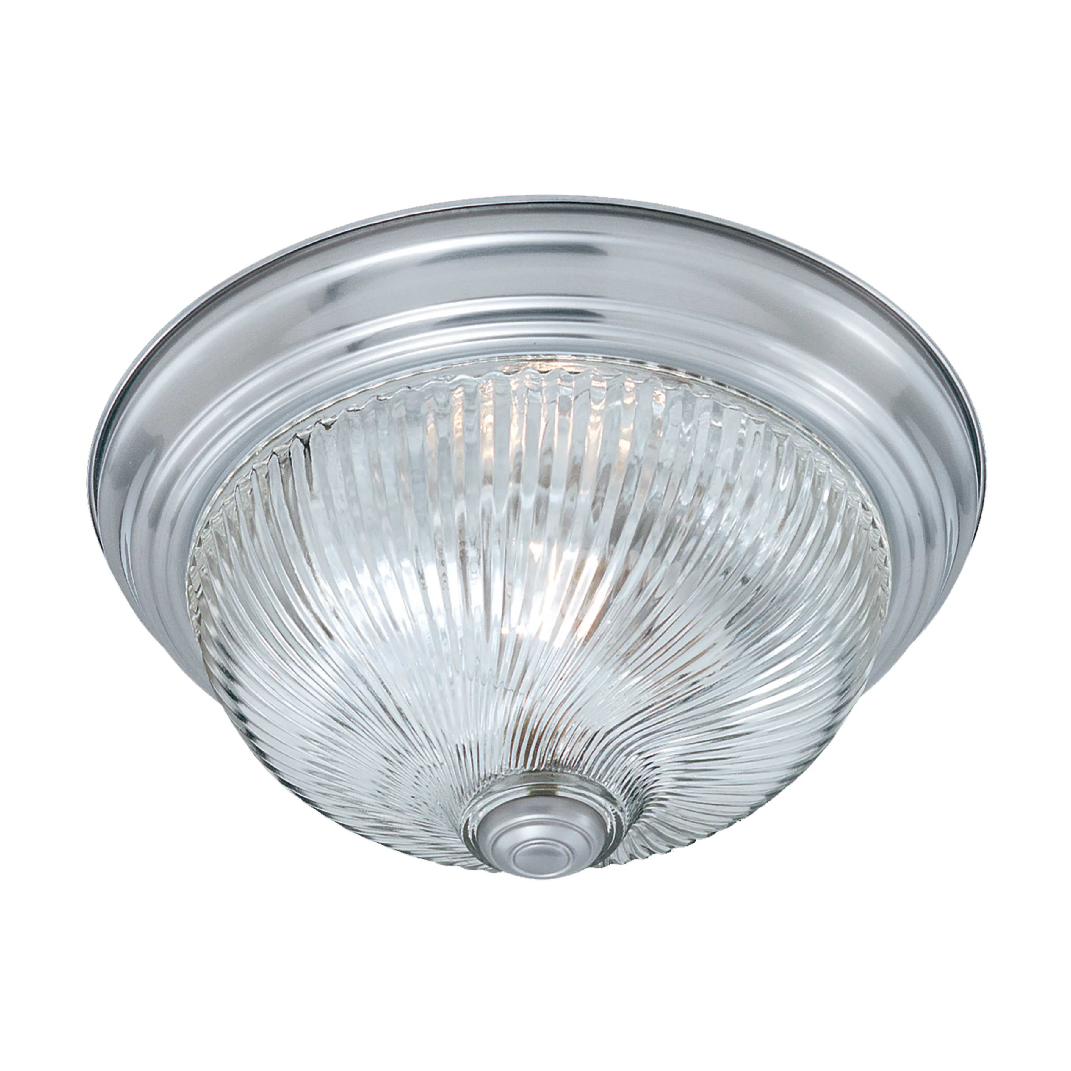 Ceiling Essentials 14" Wide 2-Light Flush Mount - Brushed Nickel