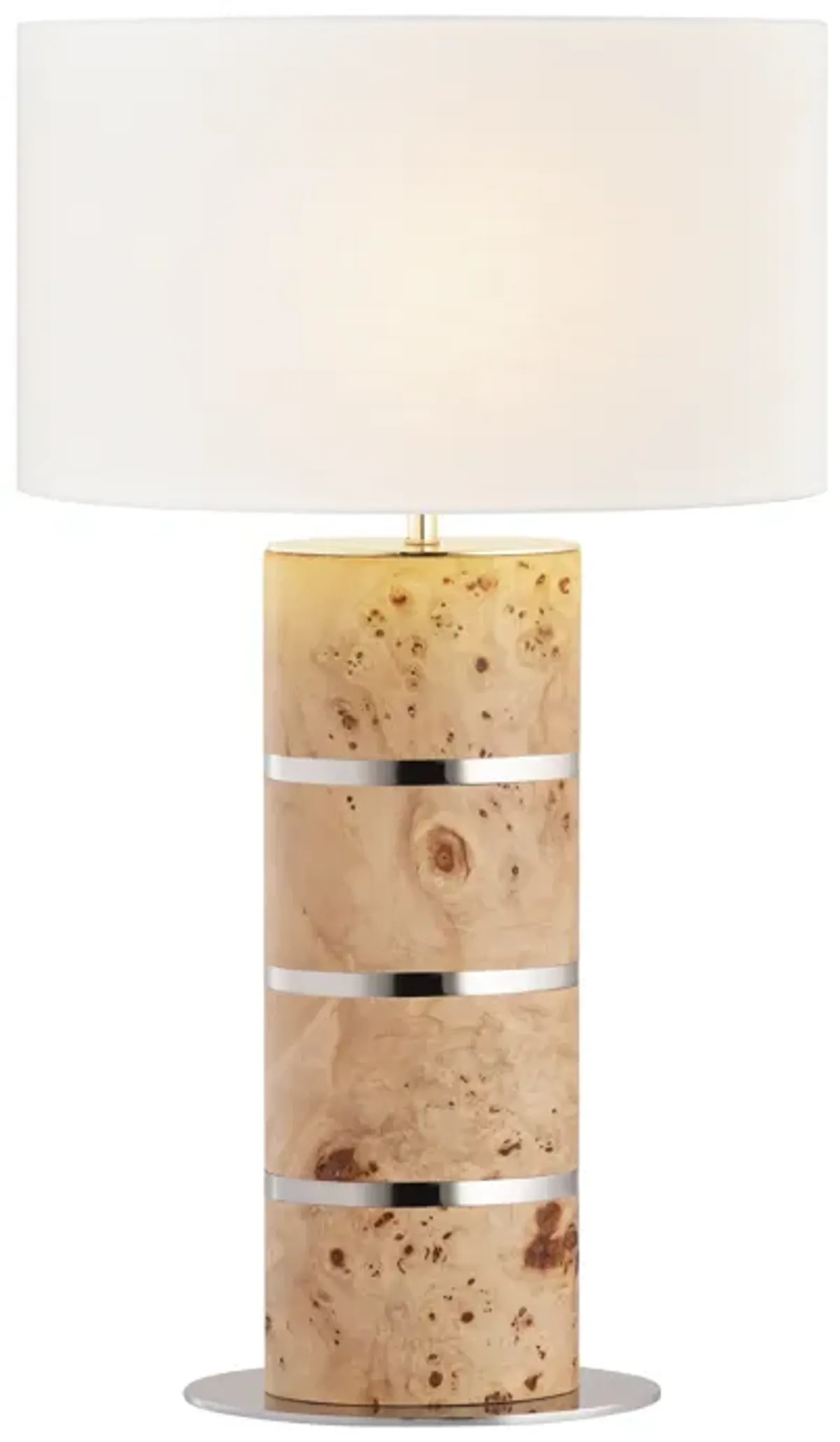 Cahill 28'' High 1-Light Table Lamp - Natural Burl - Includes LED Bulb