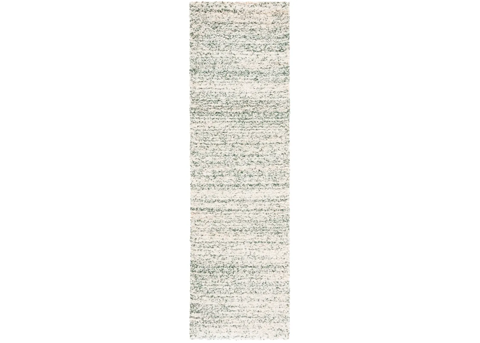 HUDSON SHAG 295 IVORY  2'-3' x 6' Runner Rug