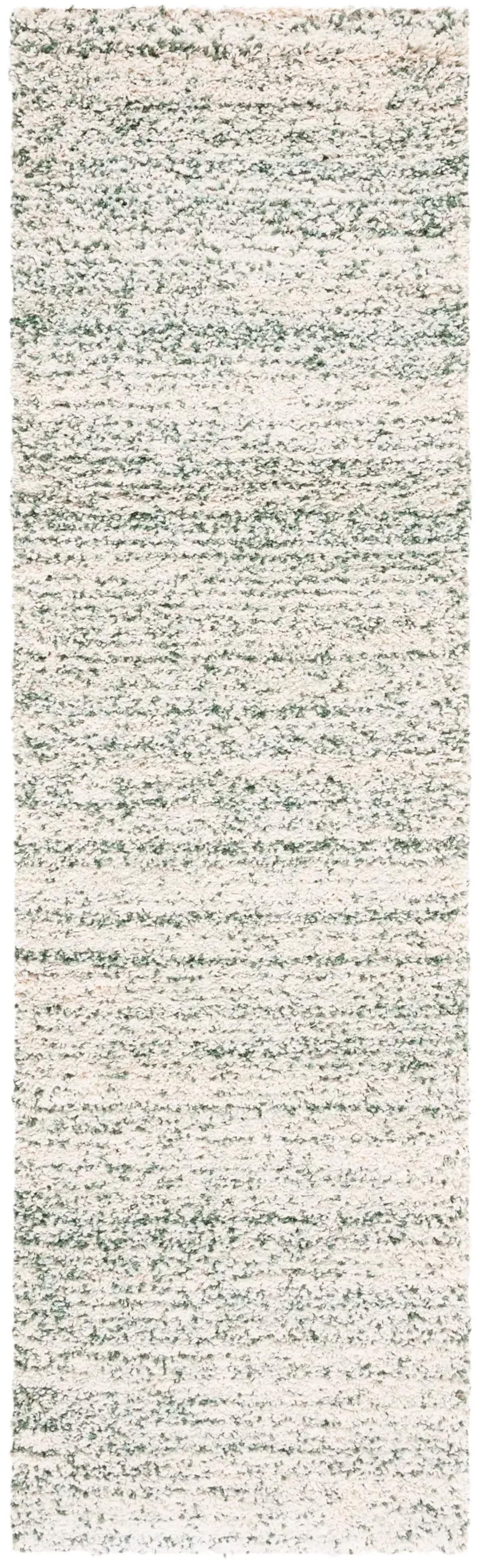 HUDSON SHAG 295 IVORY  2'-3' x 6' Runner Rug