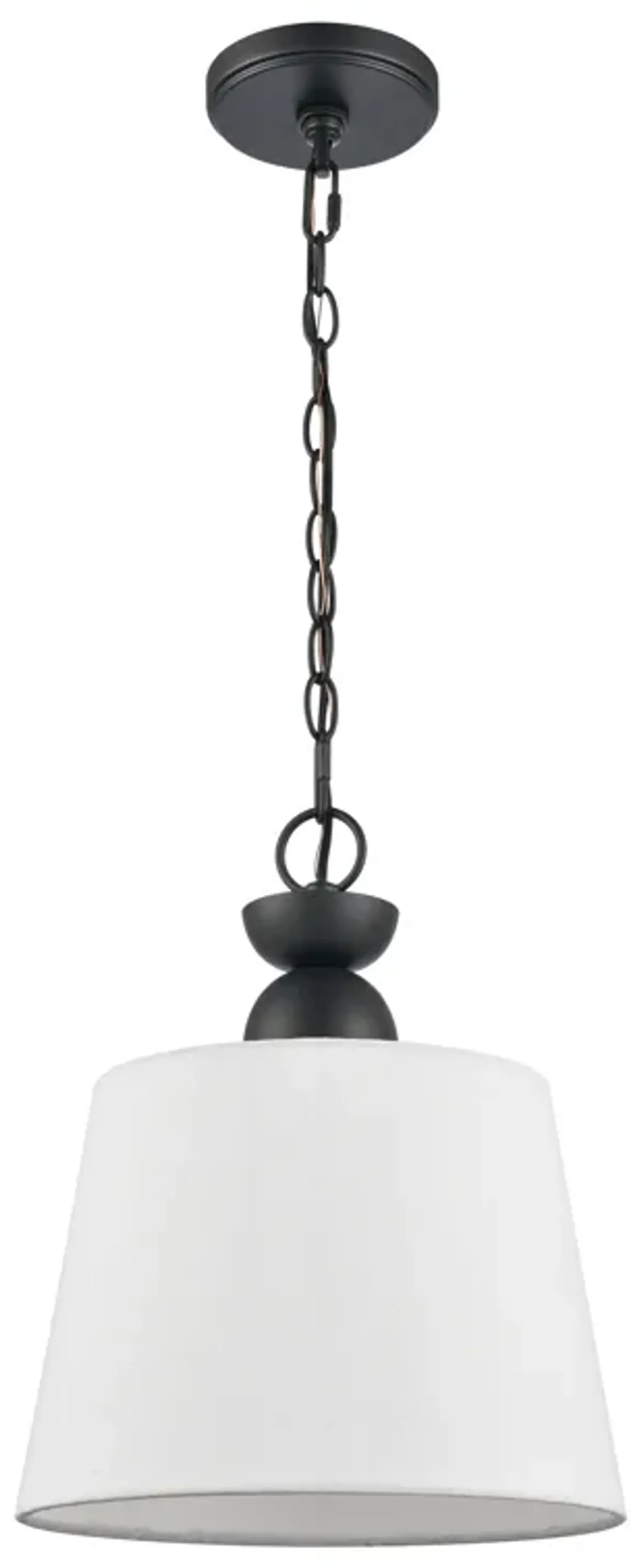 Kistler 12" Wide 1-Light Pendant - Charcoal