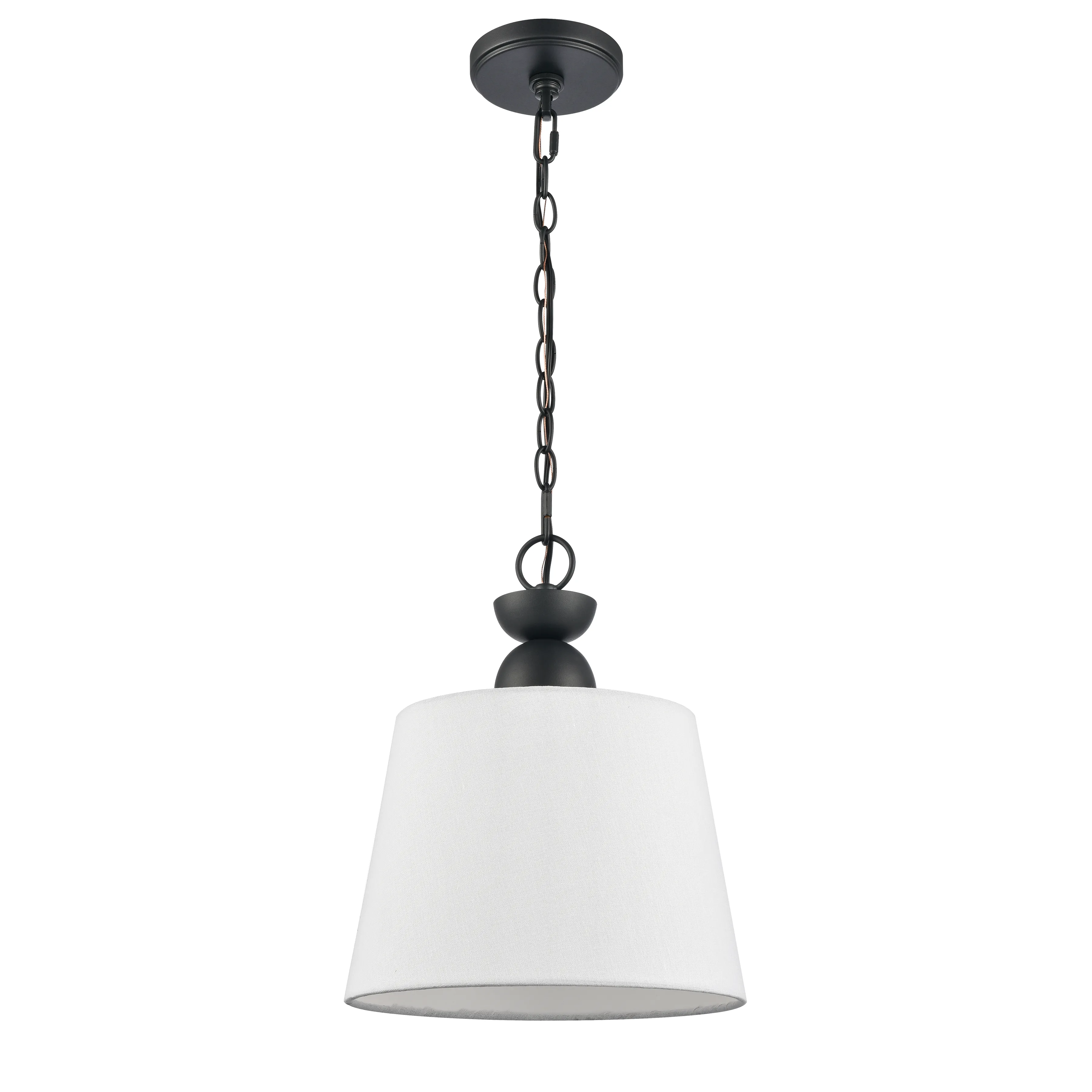 Kistler 12" Wide 1-Light Pendant - Charcoal