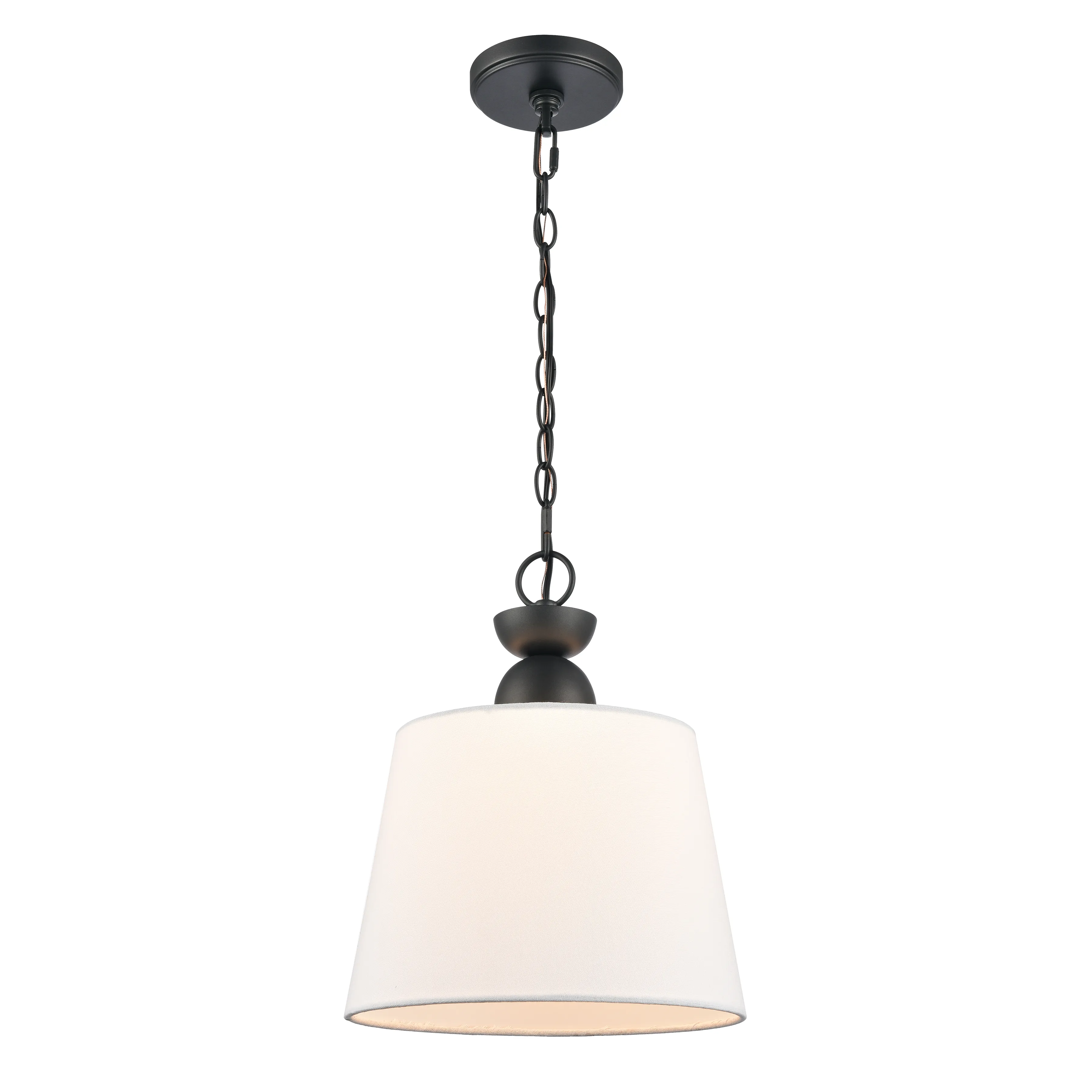 Kistler 12" Wide 1-Light Pendant - Charcoal