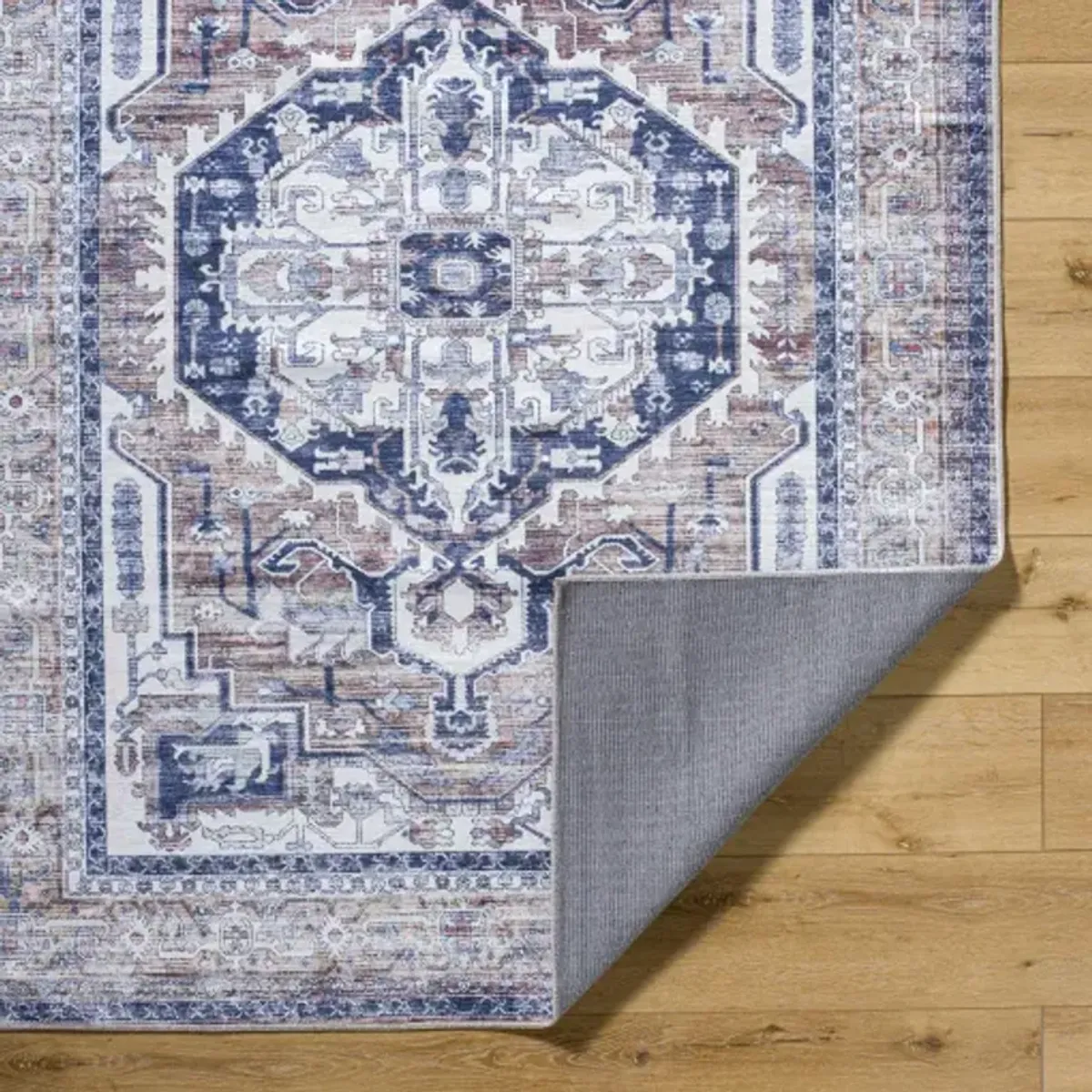 Georgina GOR-2301 2'7" x 7'3" Machine Woven Rug