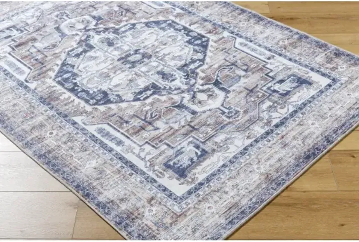 Georgina GOR-2301 2'7" x 7'3" Machine Woven Rug