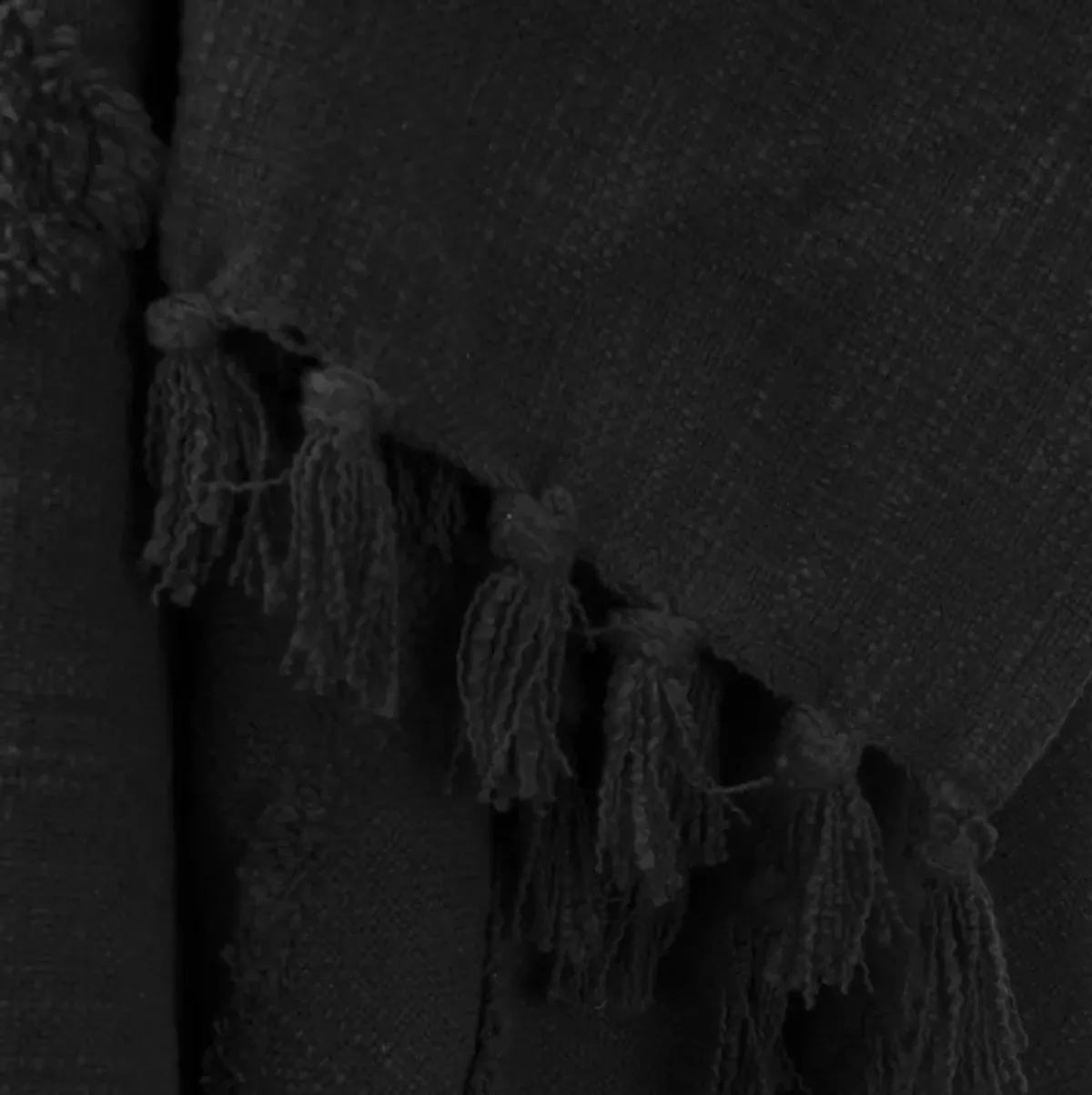 Botanical Black  Throw