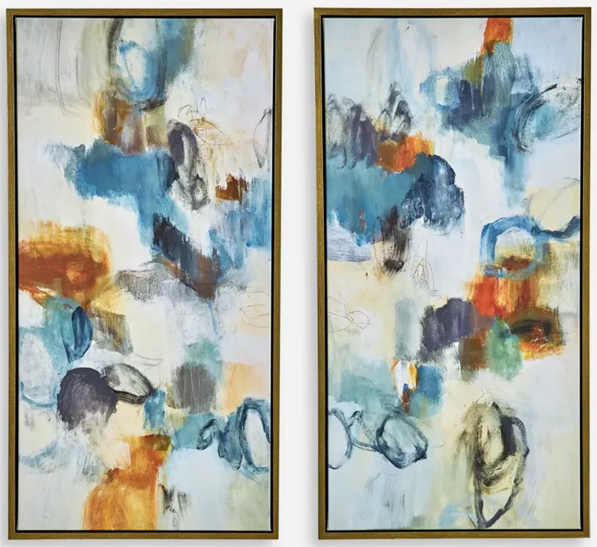 Casual Moments Framed Abstract Art, Set/2