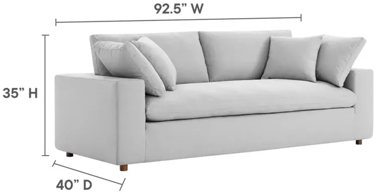 Commix Down Filled Overstuffed Sectional 