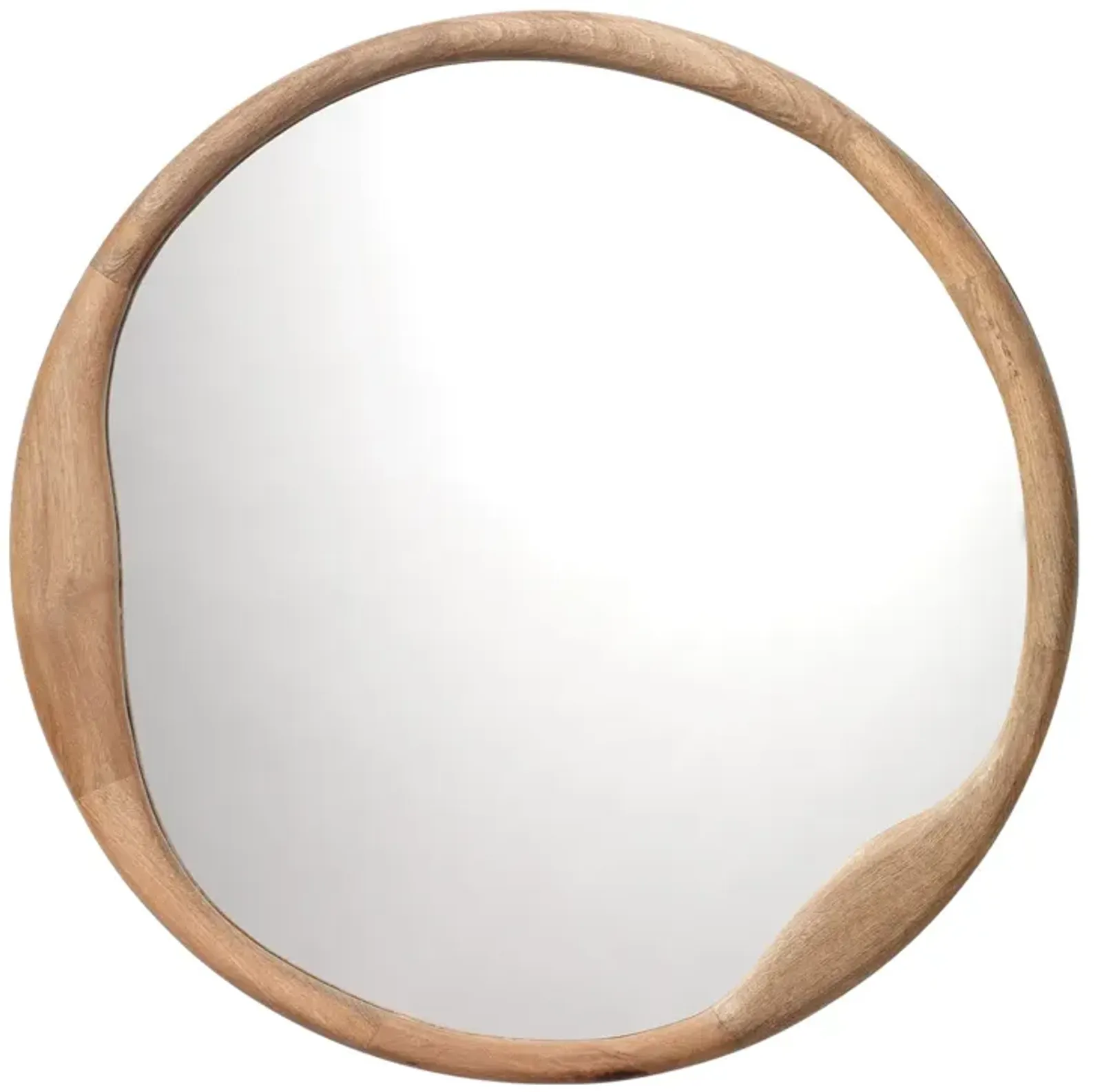 Organic Round Mirror