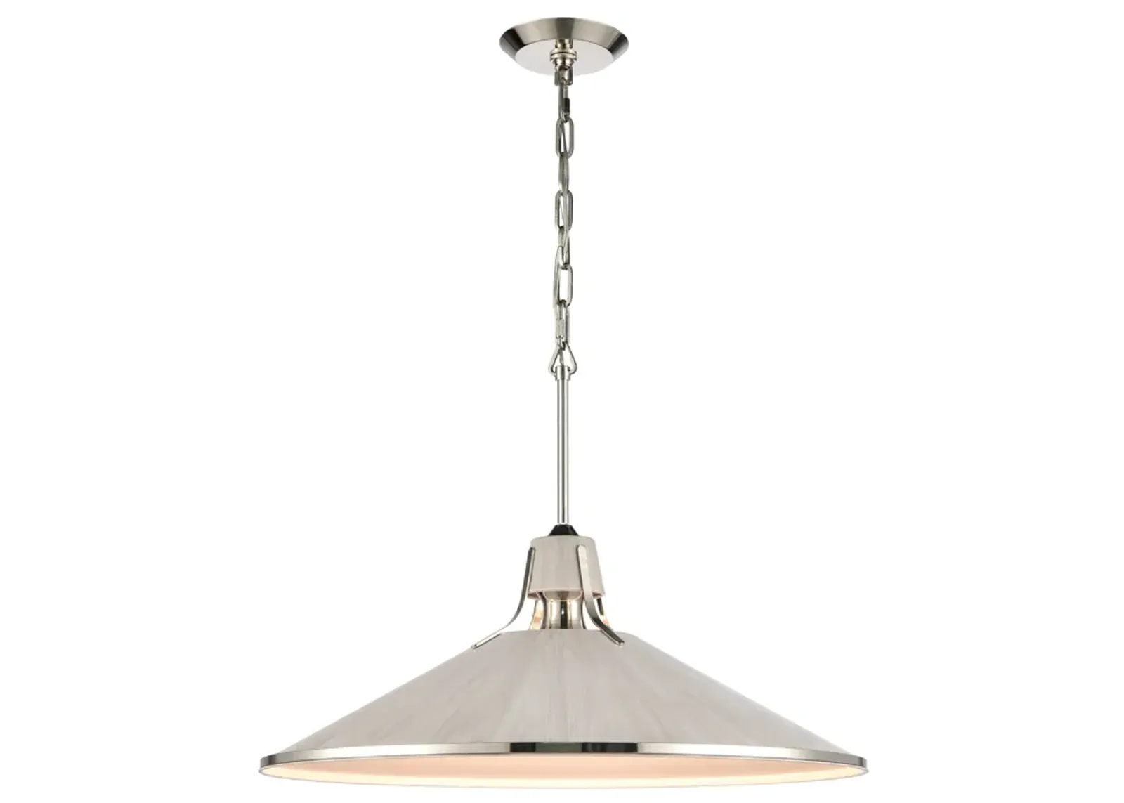 Danique 24" Wide 1-Light Pendant - Sunbleached Oak