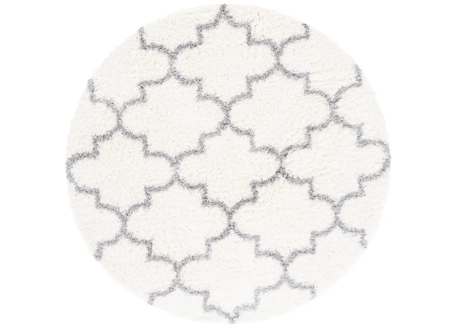 FONTANA SHAG Round Power Loomed 6'-7" X 6'-7" Round Rug