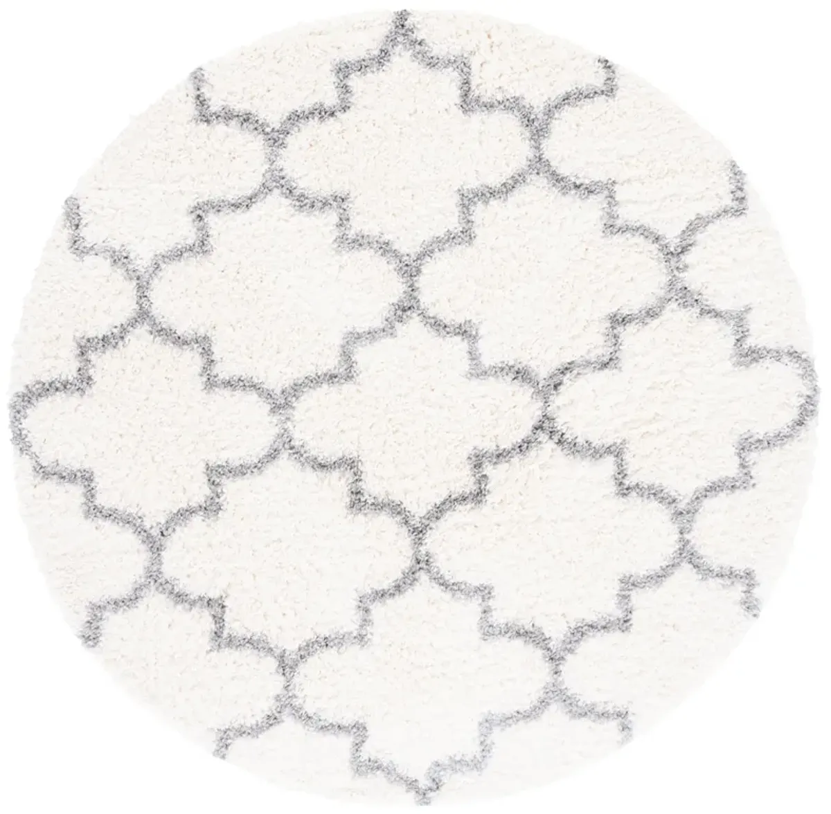 FONTANA SHAG Round Power Loomed 6'-7" X 6'-7" Round Rug