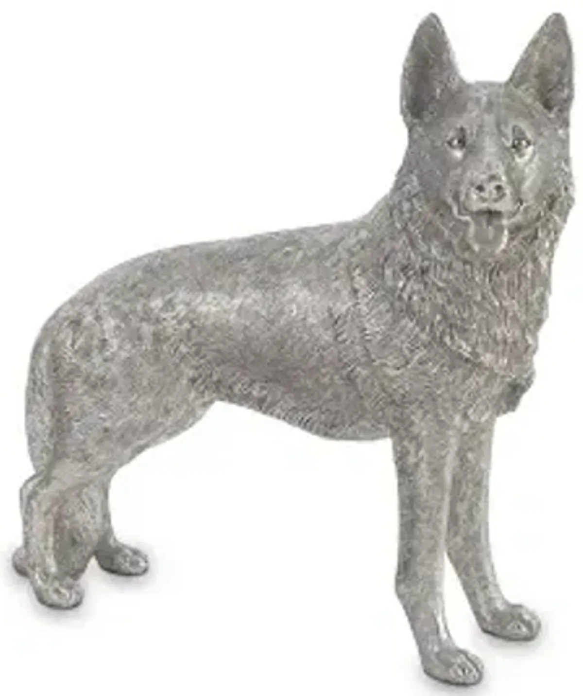 german shepherd, silver leaf