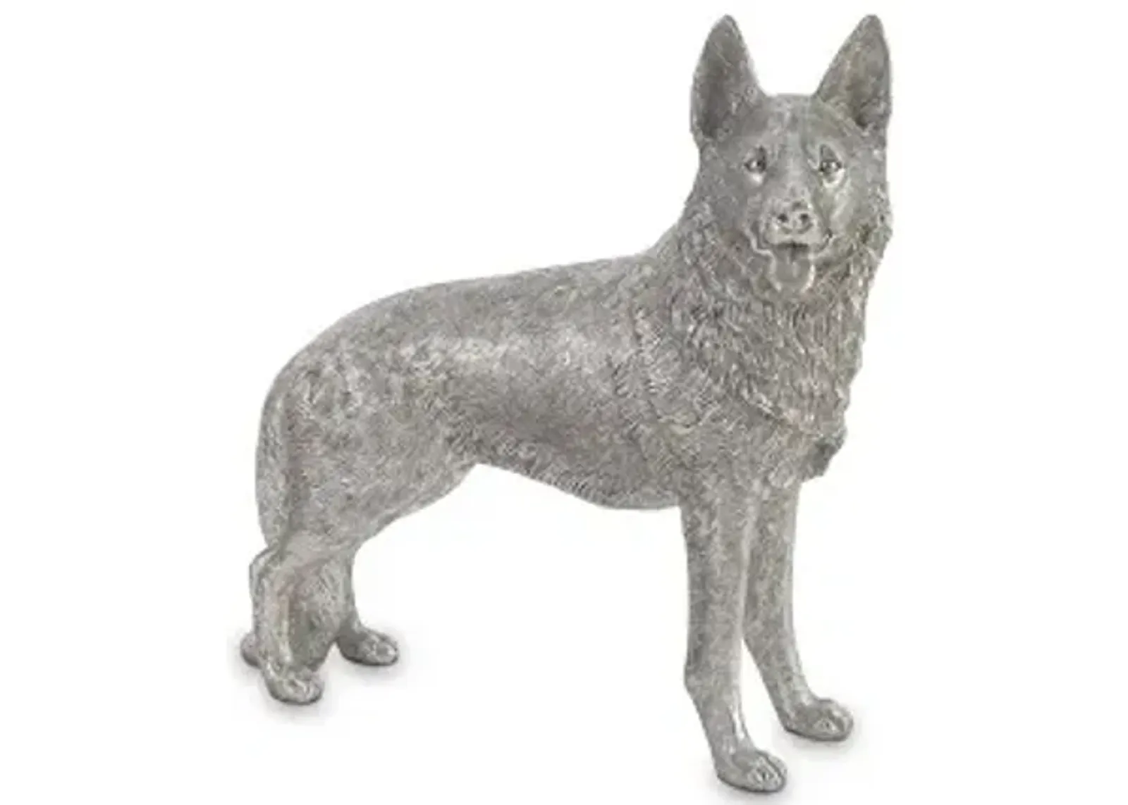 german shepherd, silver leaf