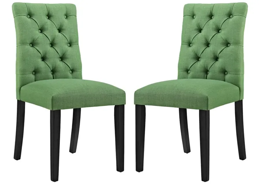 Duchess Dining Chair Fabric Set of 2