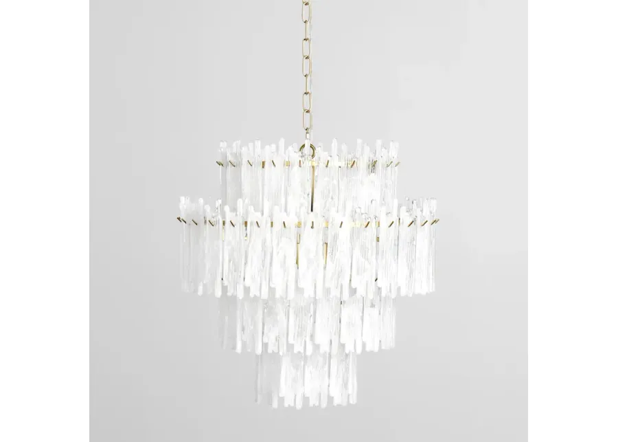 Everly 7-Light Round Glass Chandelier