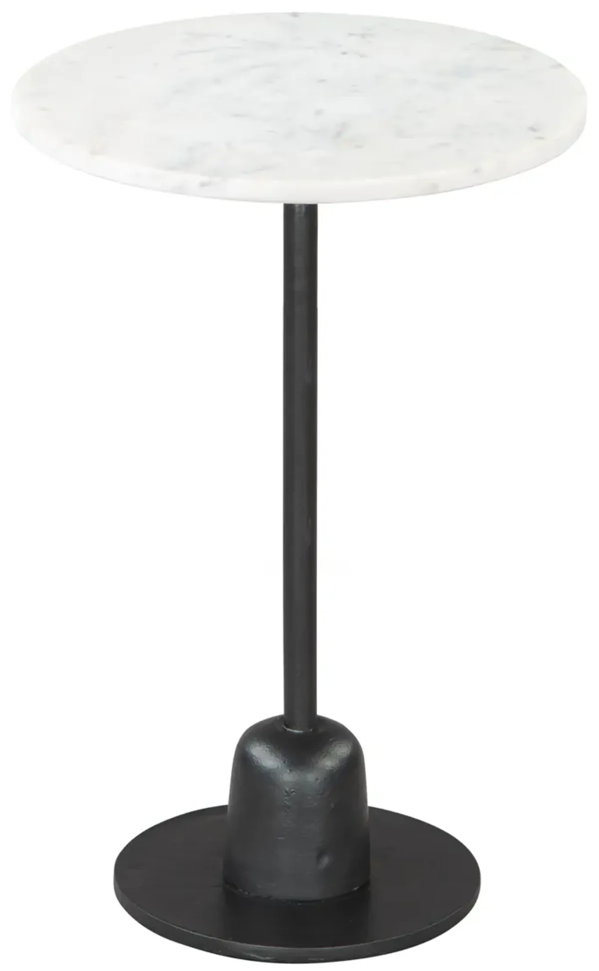 Whammy Side Table White & Black