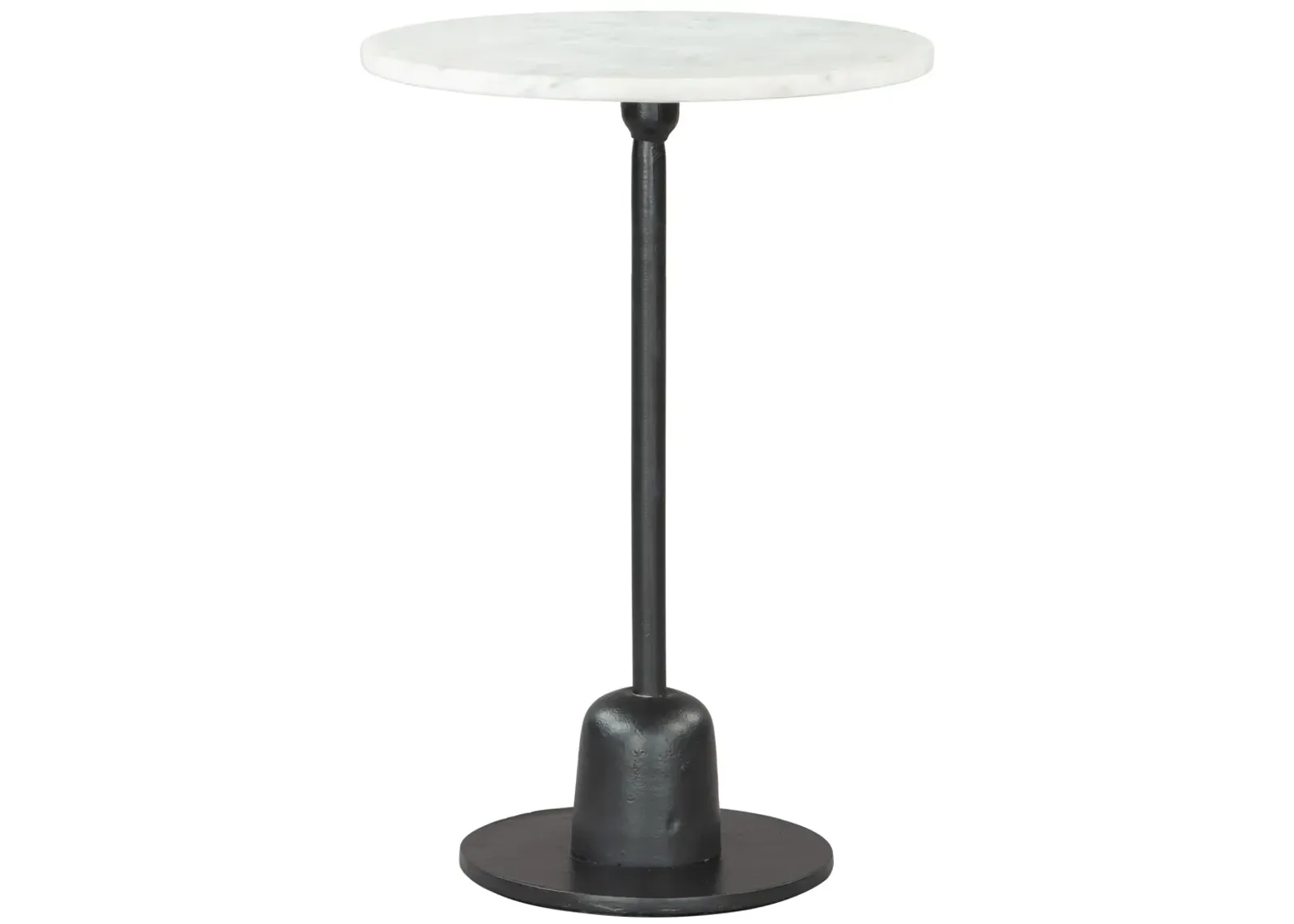 Whammy Side Table White & Black