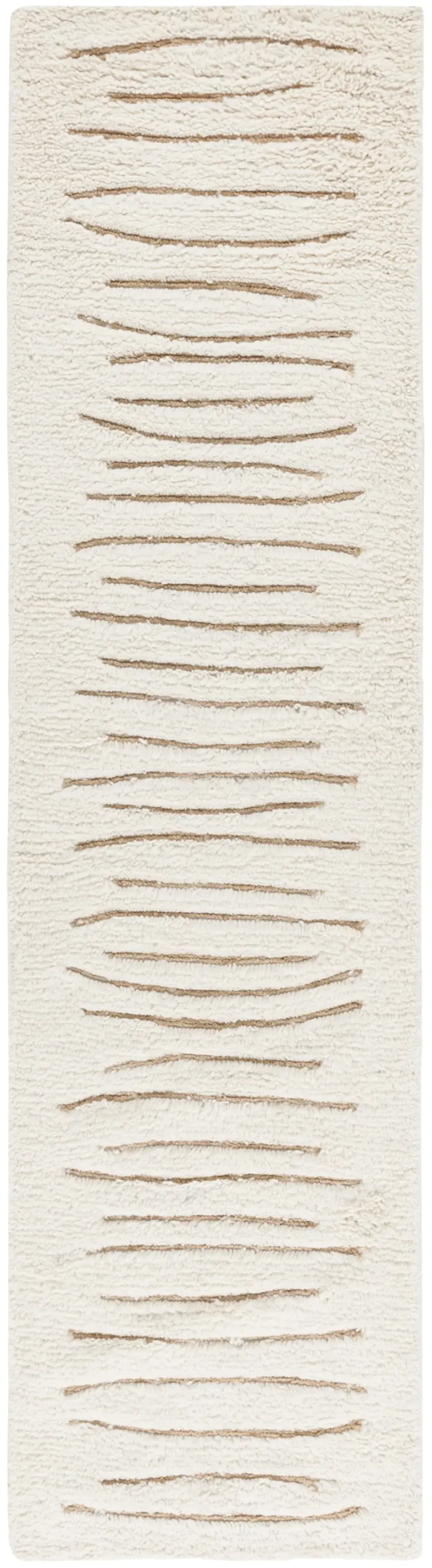 CASABLANCA 796 NATURAL  2'-3' x 9' Runner Rug